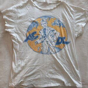 Men's Authentic Madeworn AC/DC T-shirt - Size M